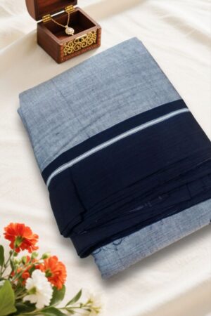 Ilkal cotton silk handloom saree with Gayatri and Chikki Paras border