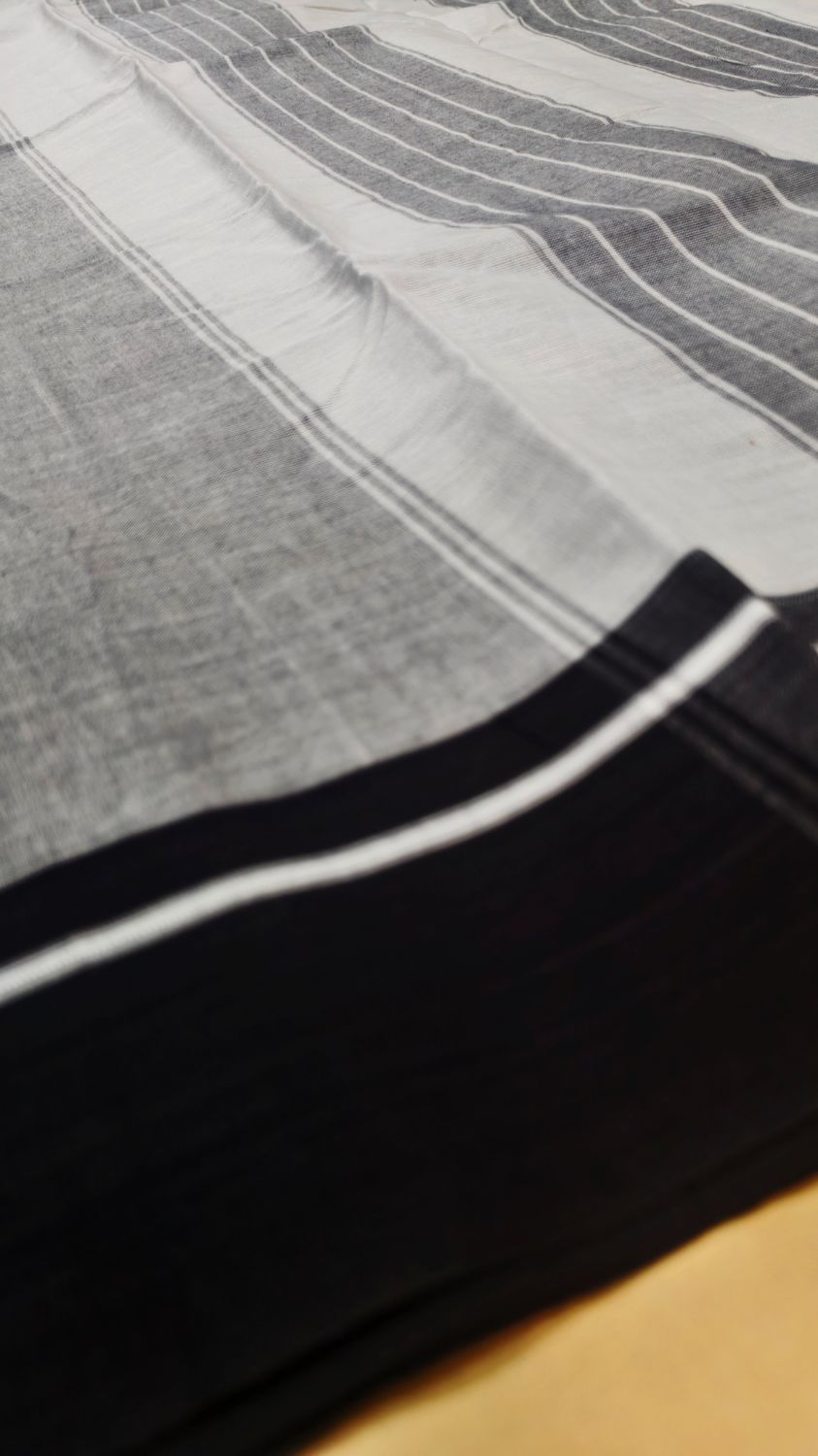 Ilkal cotton silk handloom saree with Gayatri and Chikki Paras border