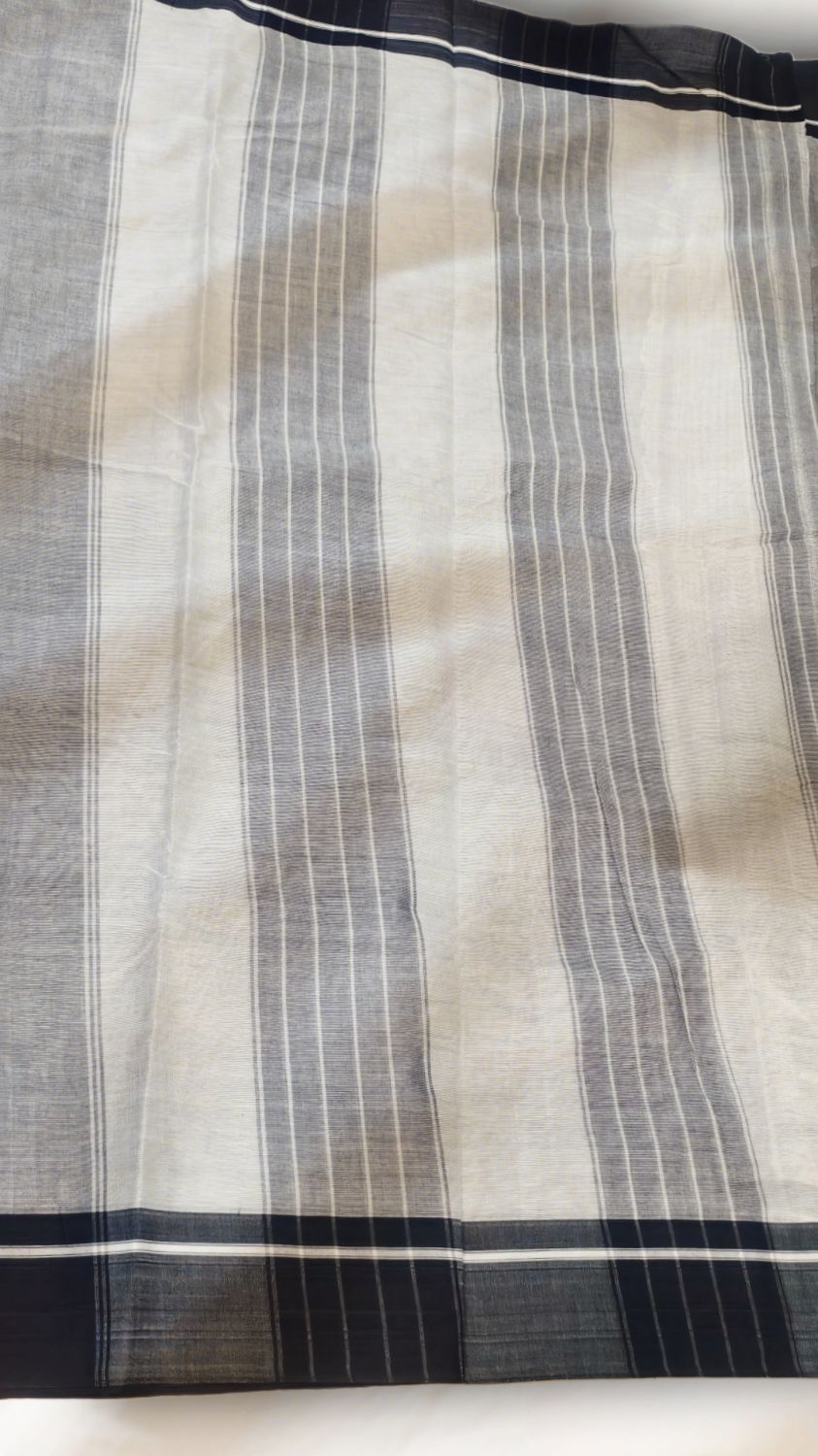 Ilkal cotton silk handloom saree with Gayatri and Chikki Paras border