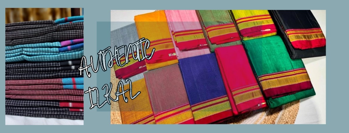 Authentic Ilkal Sarees