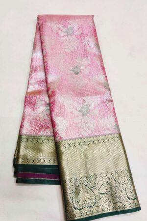 Royal Pastel Banarasi-Inspired Ilkal Sarees – Limited Edition Weaves | IK-02