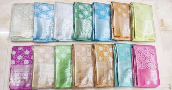 Royal Pastel Banarasi-Inspired Ilkal Sarees – Limited Edition Weaves | IK-03