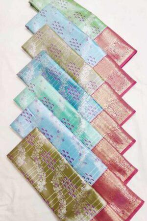 Royal Pastel Banarasi-Inspired Ilkal Sarees – Limited Edition Weaves