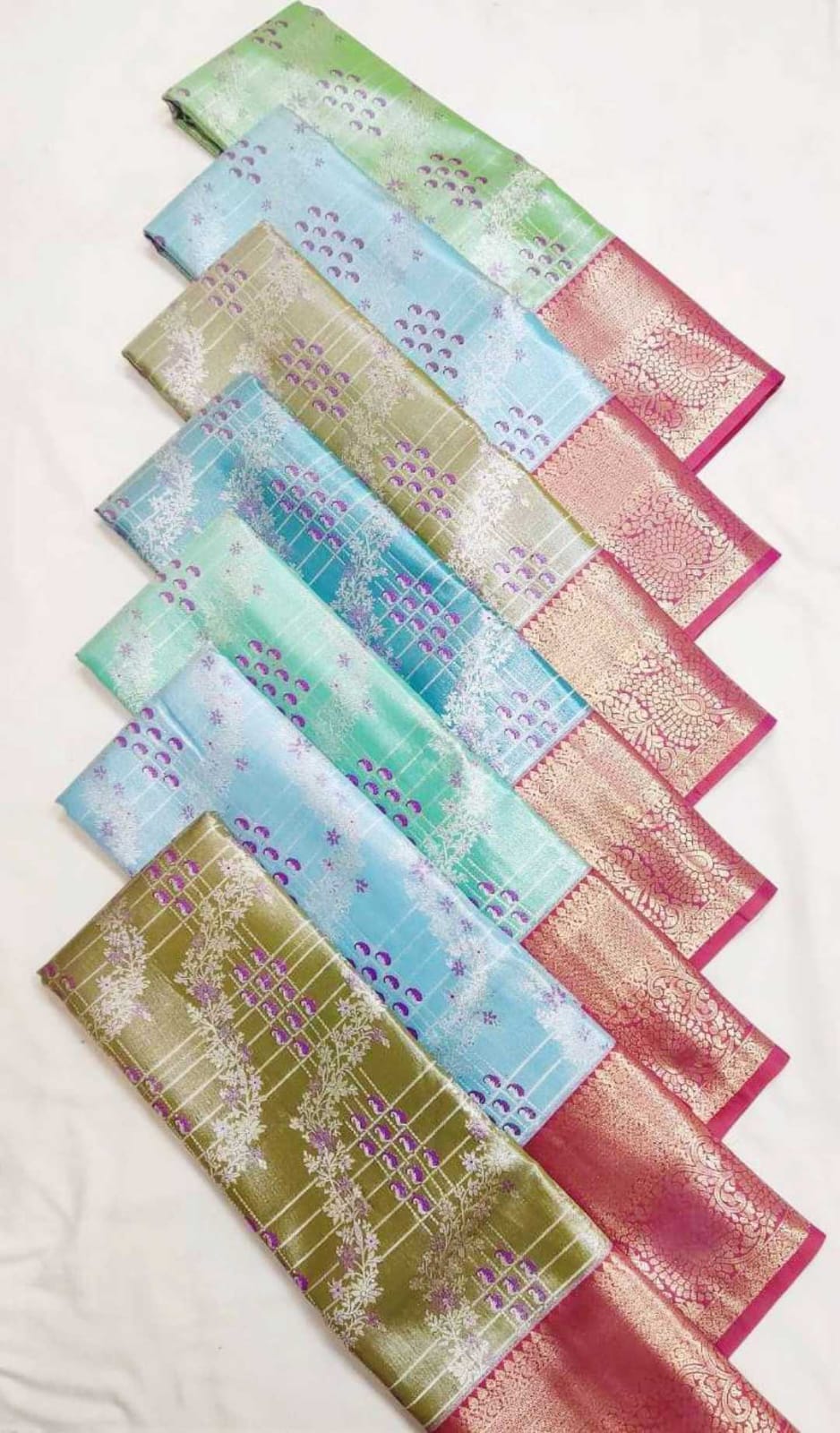 Royal Pastel Banarasi-Inspired Ilkal Sarees – Limited Edition Weaves
