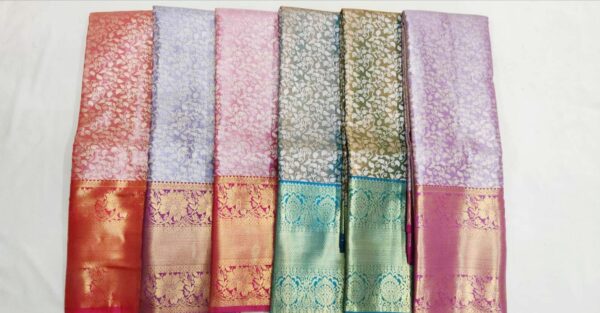 Royal Pastel Banarasi-Inspired Ilkal Sarees – Limited Edition Weaves | IK-05