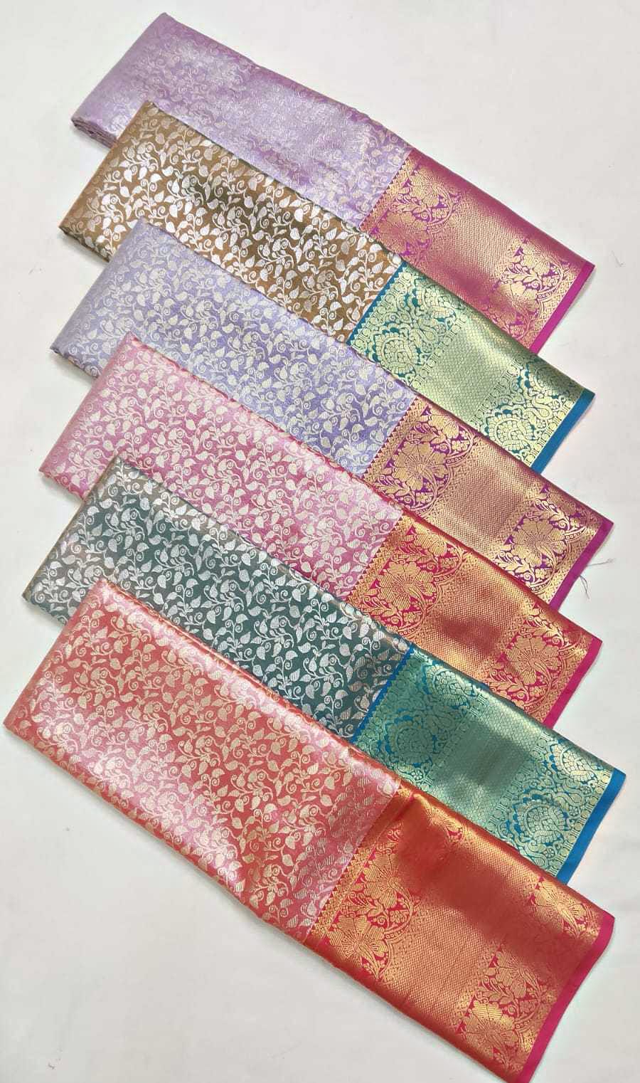 Royal Pastel Banarasi-Inspired Ilkal Sarees – Limited Edition Weaves