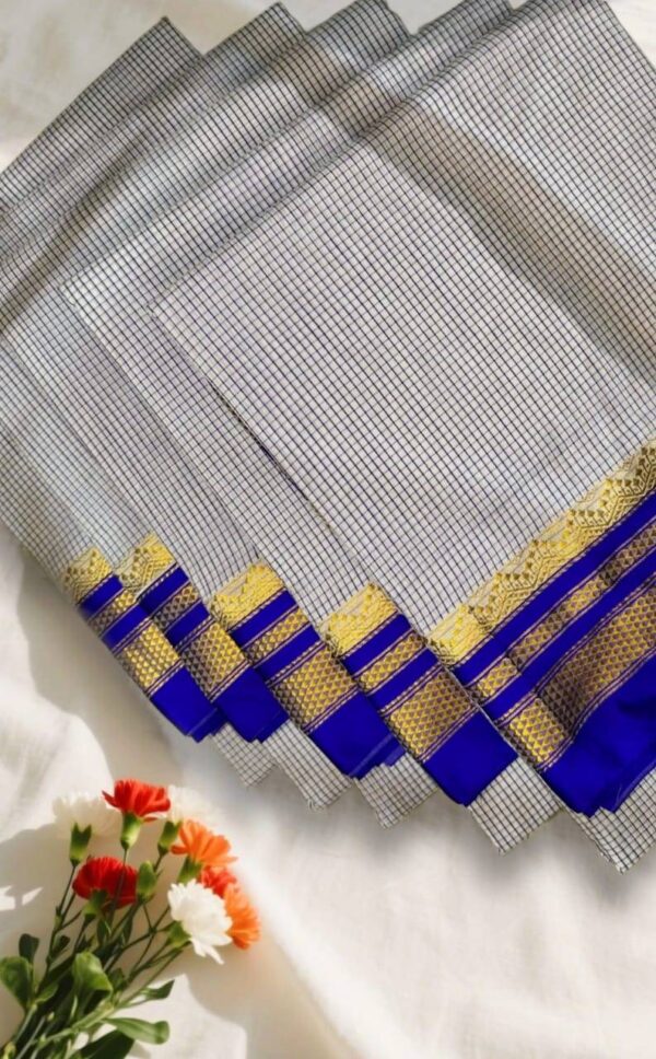 Tana Kaddi Checks Ilkal Saree | ikatra