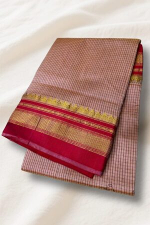 Tana Kaddi Checks Ilkal Saree | ikatra