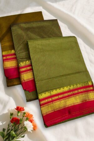 Tana Kaddi Checks Ilkal Saree | ikatra