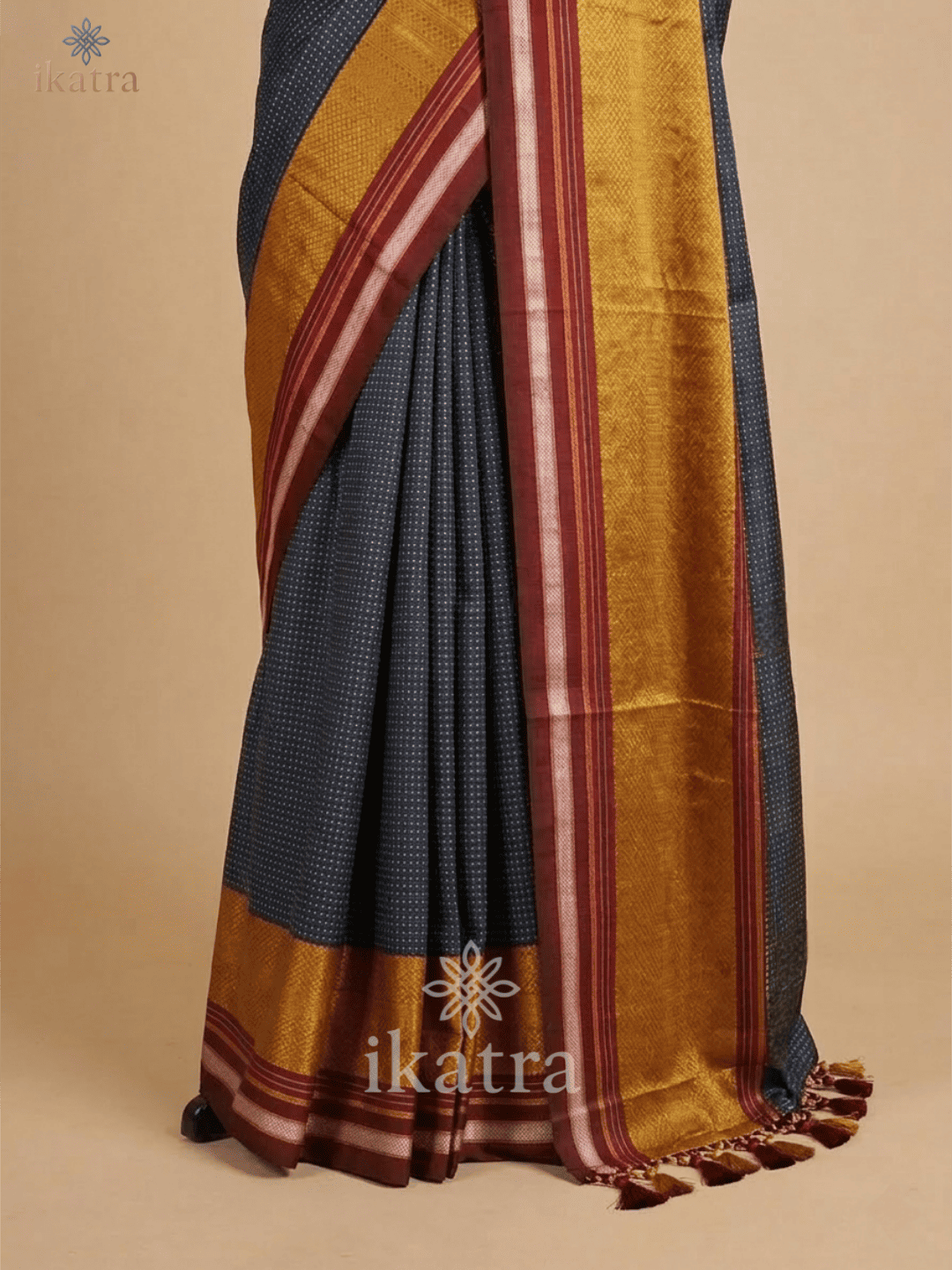 Khan Ilkal Saree – Traditional Elegance in Pure Cotton - Image 3