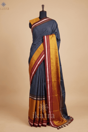 Khan Ilkal Saree – Traditional Elegance in Pure Cotton