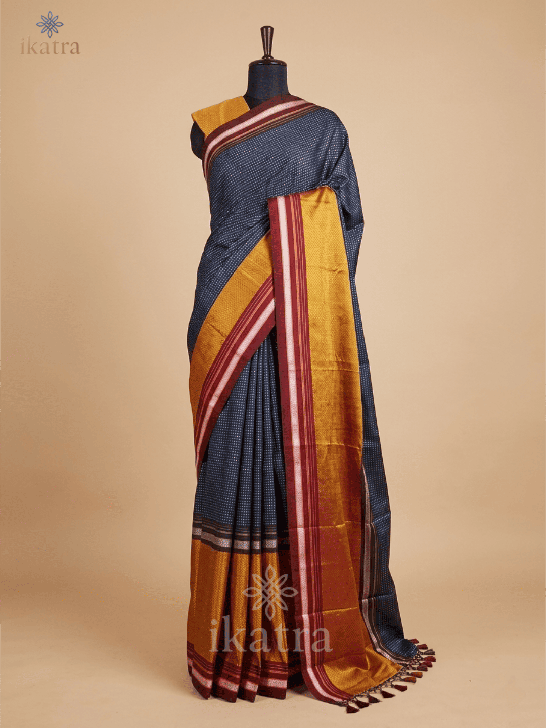 Khan Ilkal Saree – Traditional Elegance in Pure Cotton