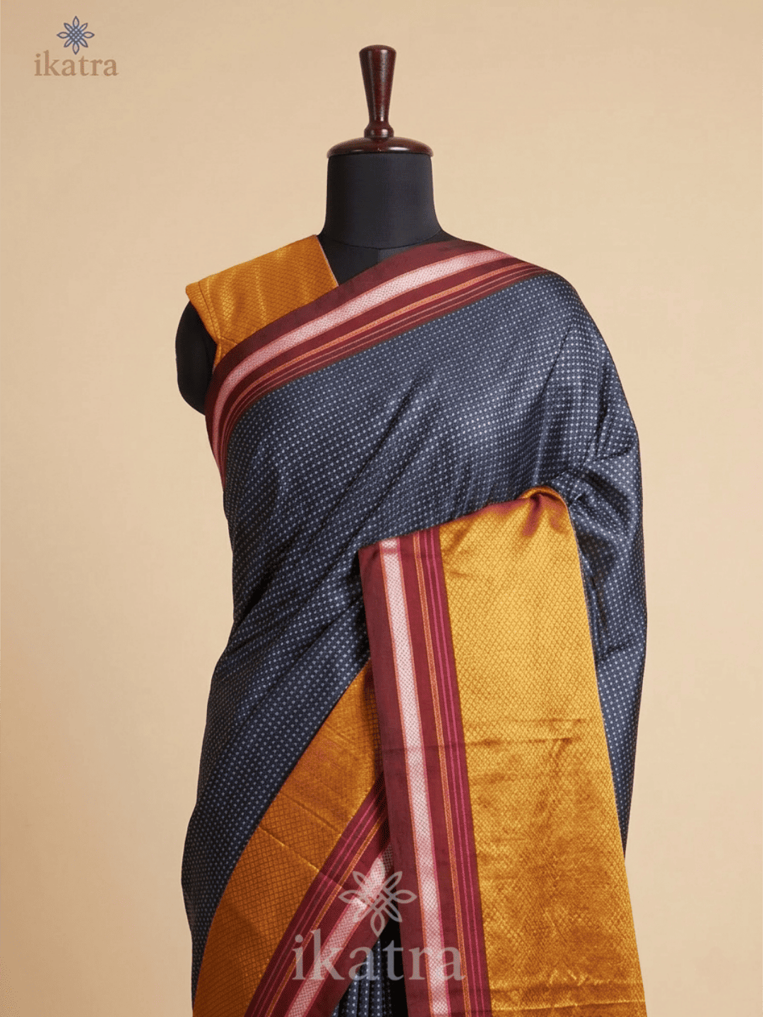 Khan Ilkal Saree – Traditional Elegance in Pure Cotton - Image 2