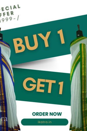 Pack of 2 Narayanpet Star Plus Design Cotton Sarees