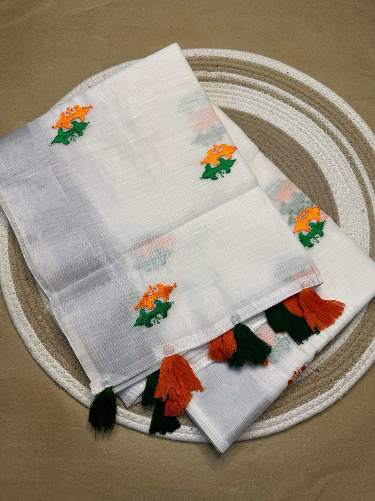 Tri Colour Special Saree for 15 August – Celebrate Independence in Style - Image 5