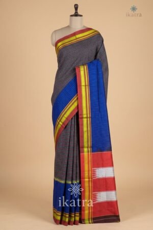 Molakalmuru Ilkal Saree – Resham Tope Pallu