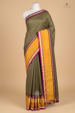 Khan Ilkal Saree – Traditional Elegance in Pure Cotton