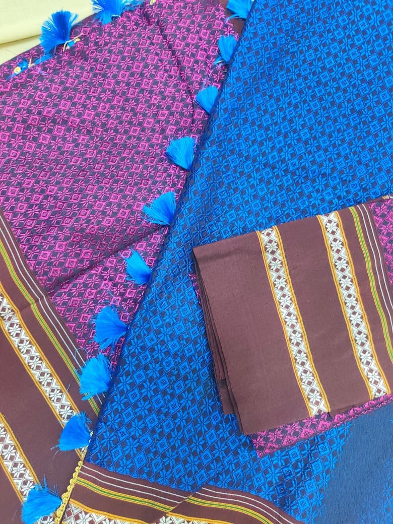 Khan Ilkal Saree – Traditional Elegance in Pure Cotton gonda pallu - Image 2