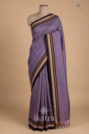 Special Flower Khana Saree – Elegant Floral Border