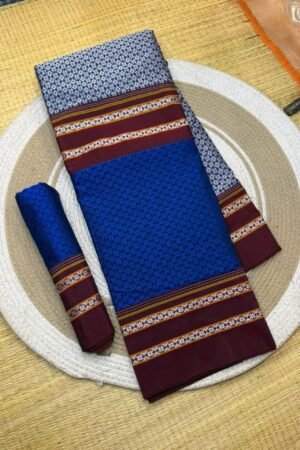 Khan Ilkal Saree – Traditional Elegance in Pure Cotton gonda pallu